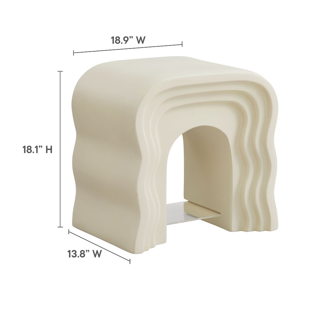 Jorin Squiggle Side Table. Picture 3