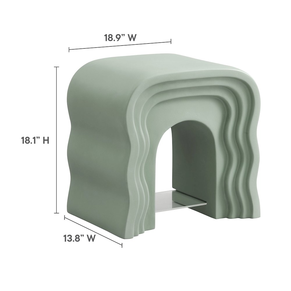 Jorin Squiggle Side Table. Picture 3