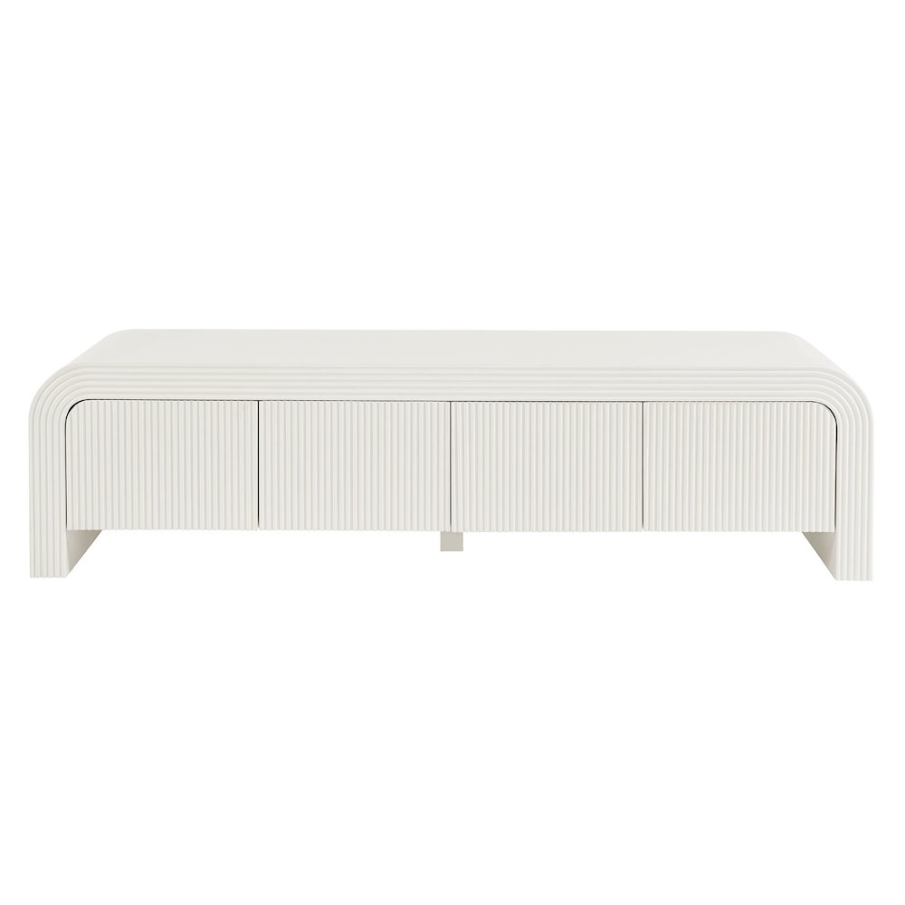 Waterflute 68" Fluted TV Stand. Picture 5