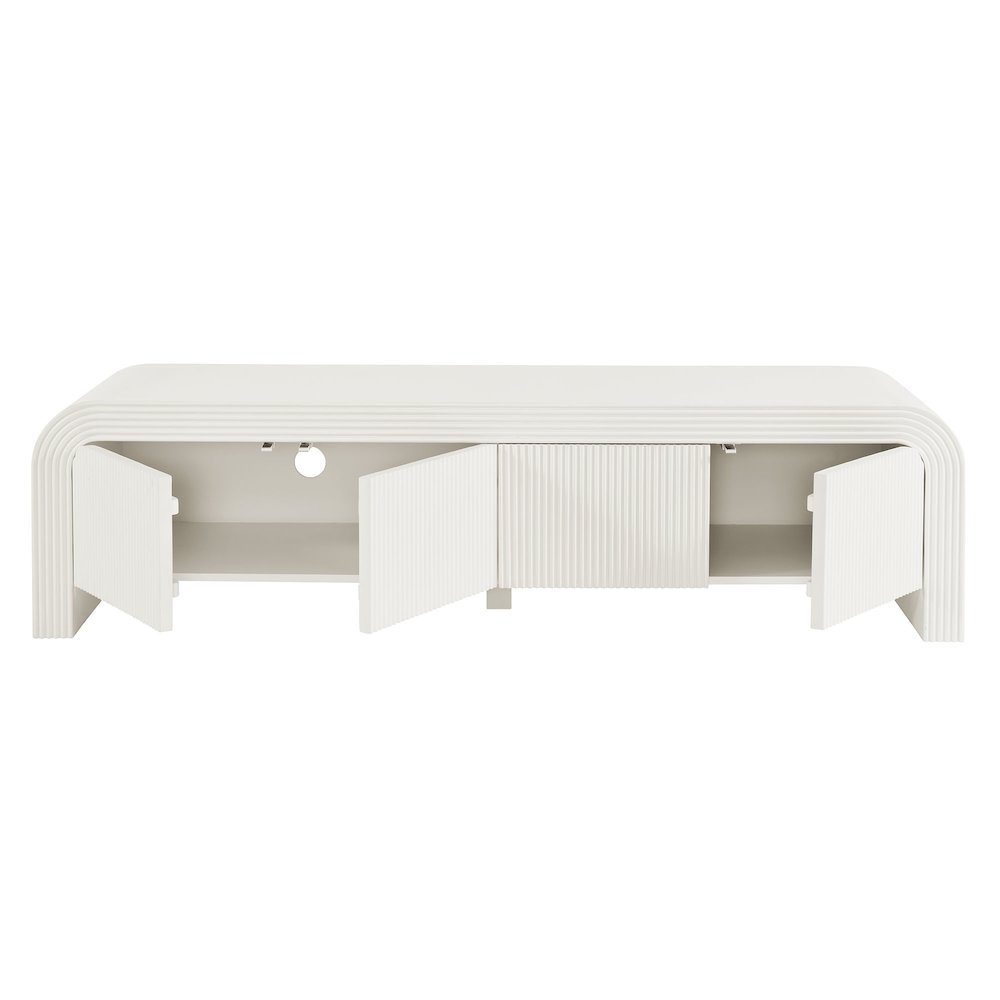 Waterflute 68" Fluted TV Stand. Picture 6