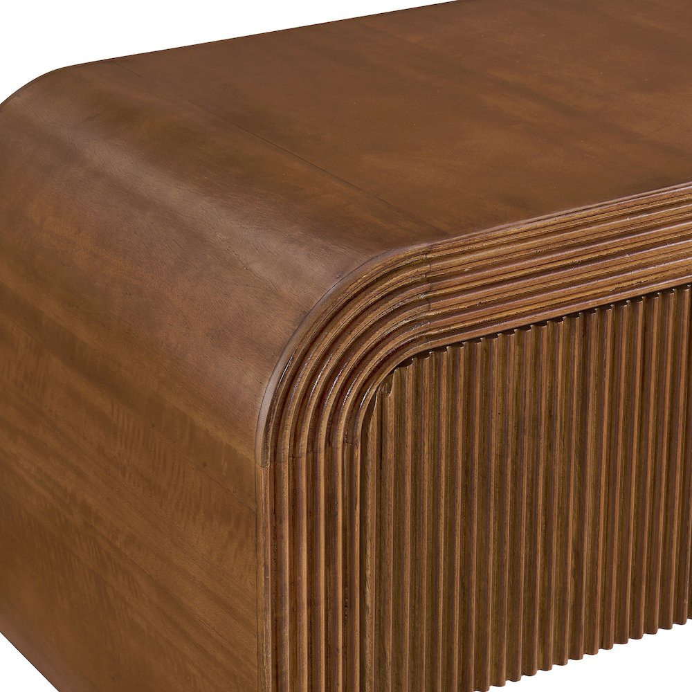 Waterflute 68" Fluted TV Stand. Picture 7