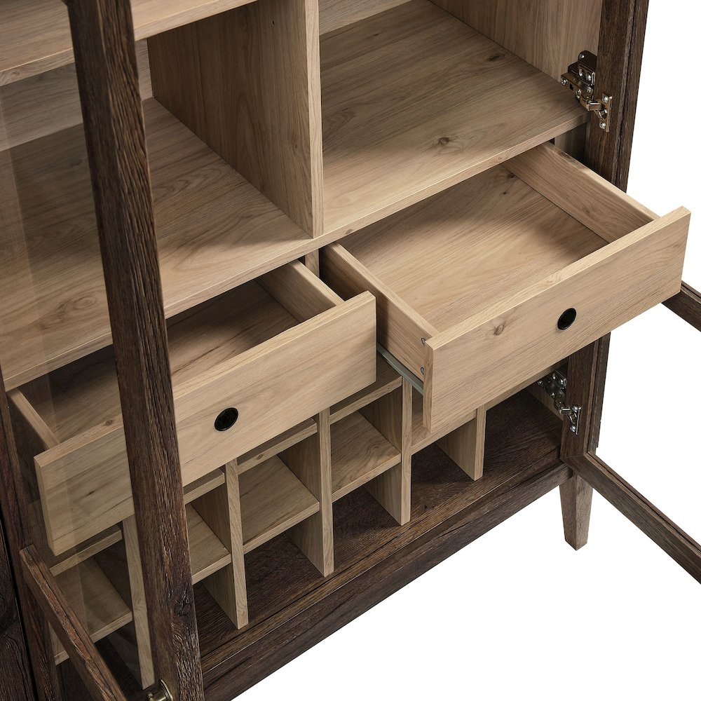 Nolan Arched Bar Cabinet. Picture 7