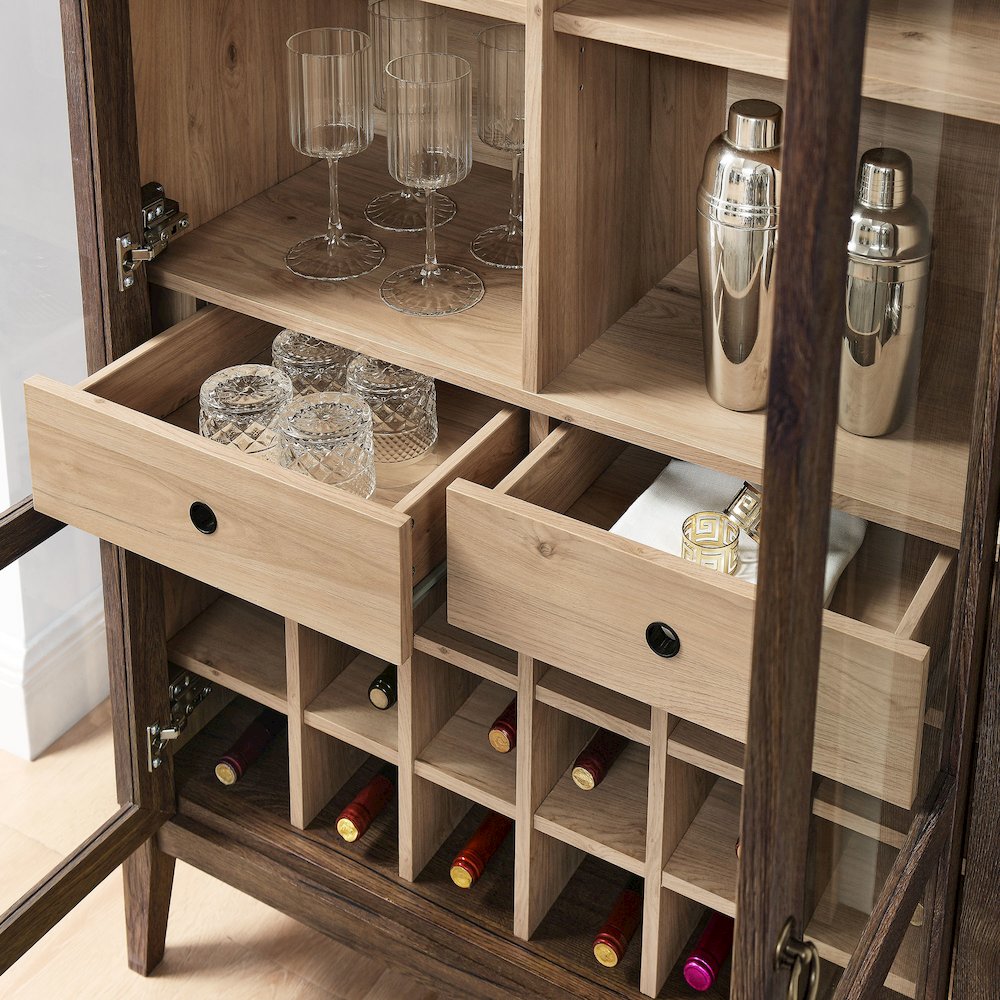 Nolan Arched Bar Cabinet. Picture 10