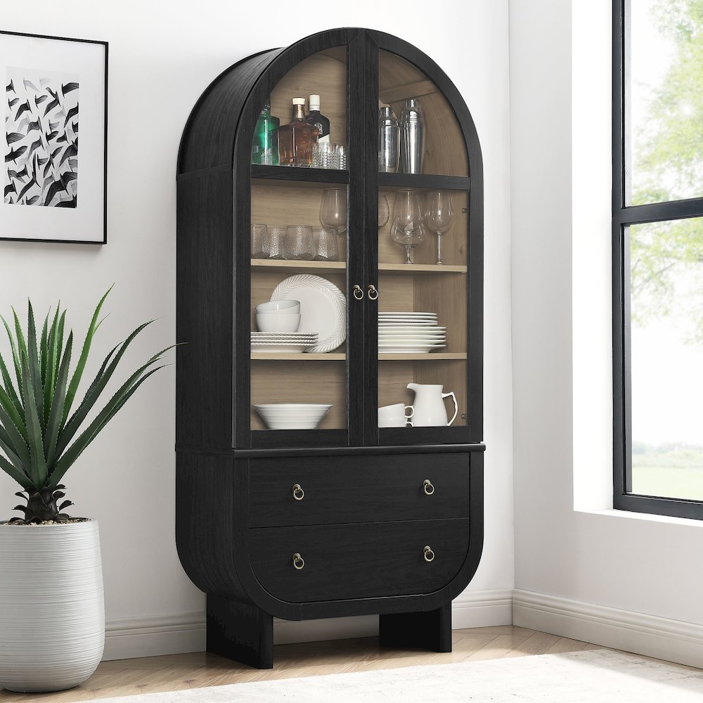 Nyx Arched Display Cabinet. Picture 10