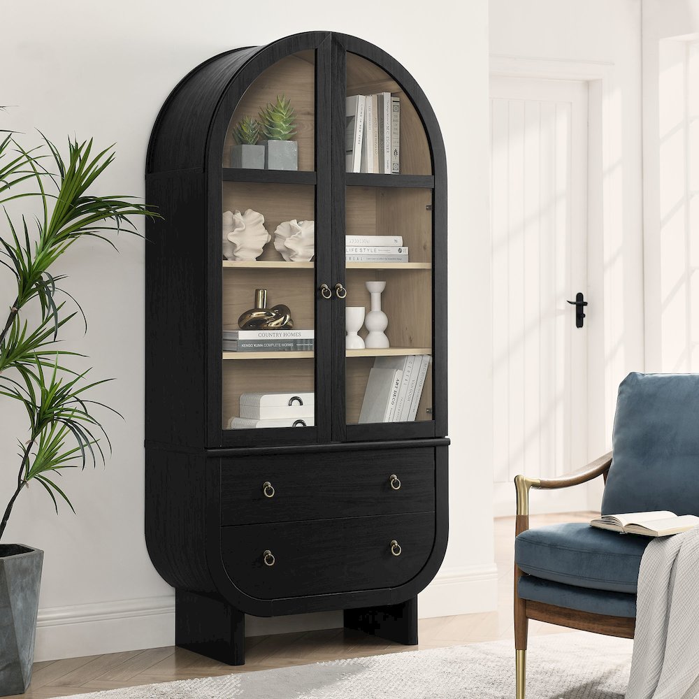 Nyx Arched Display Cabinet. Picture 9