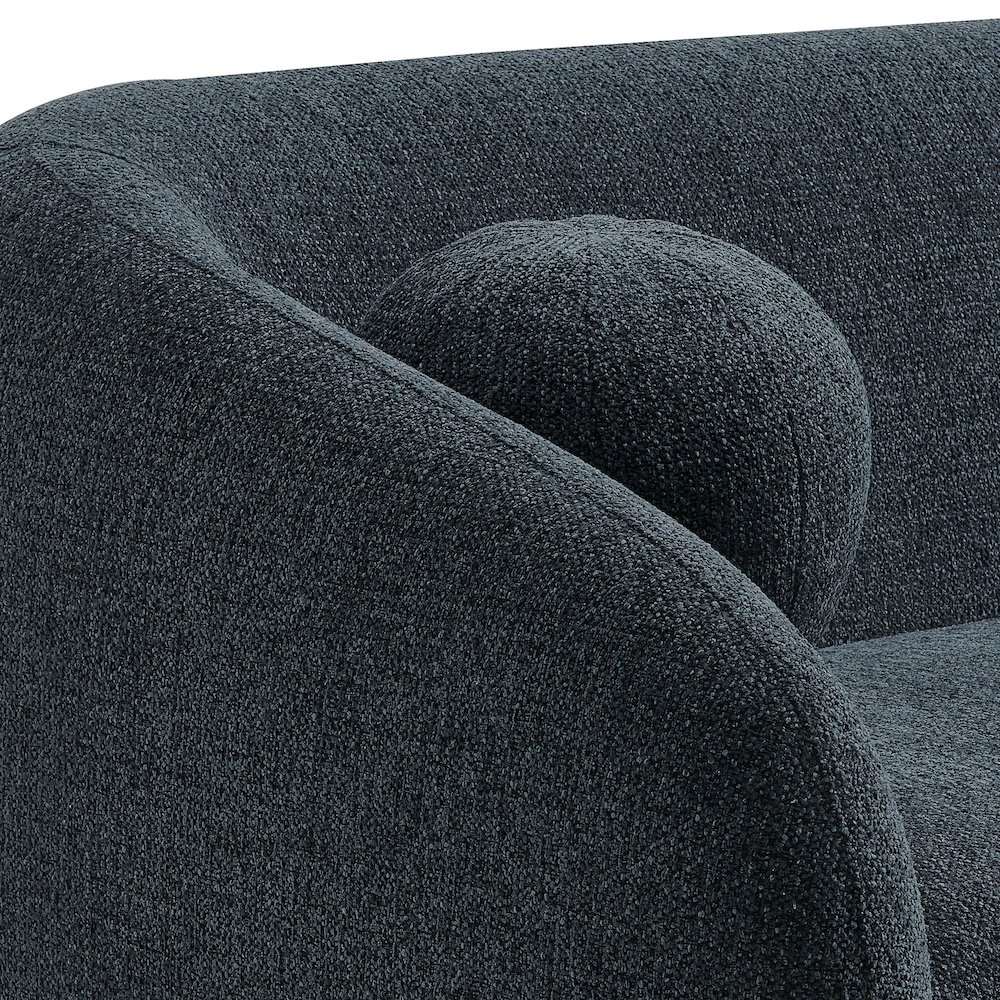 Holland 85" Chenille Fabric Sofa. Picture 8