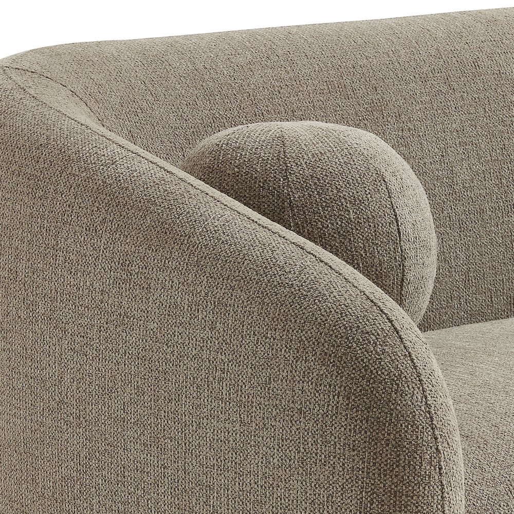 Holland 85" Chenille Fabric Sofa. Picture 8