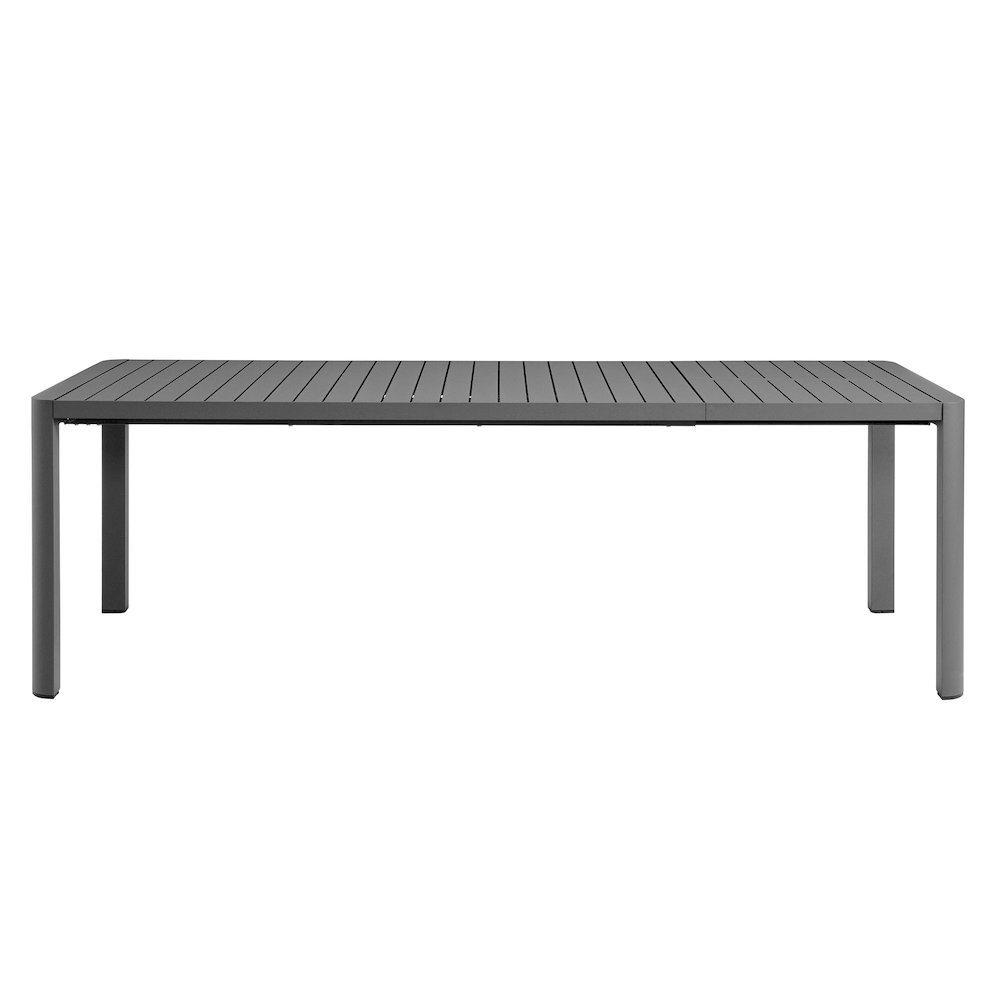 Tahoe Outdoor Patio Aluminum Extendable Dining Table. Picture 6
