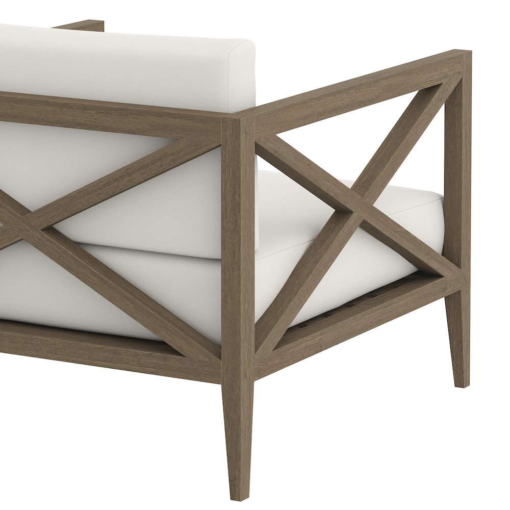 Northlake Outdoor Patio Teak Armchair. Picture 7