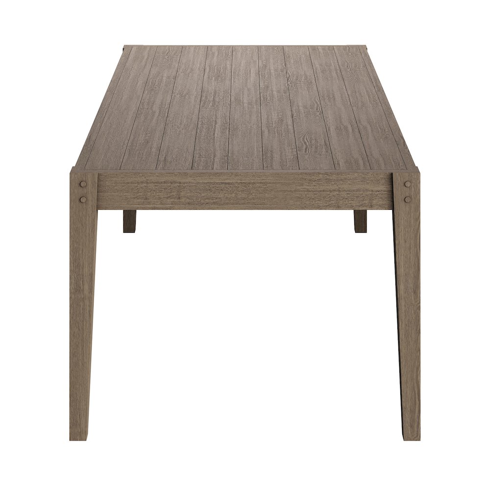 Northlake 7-Piece Outdoor Patio Teak Wood Dining Set. Picture 9