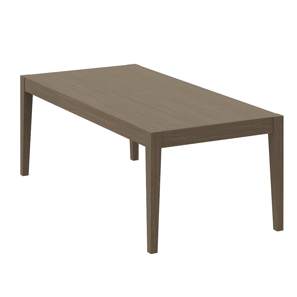 Northlake 83" Rectangular Outdoor Patio Teak Dining Table. Picture 6