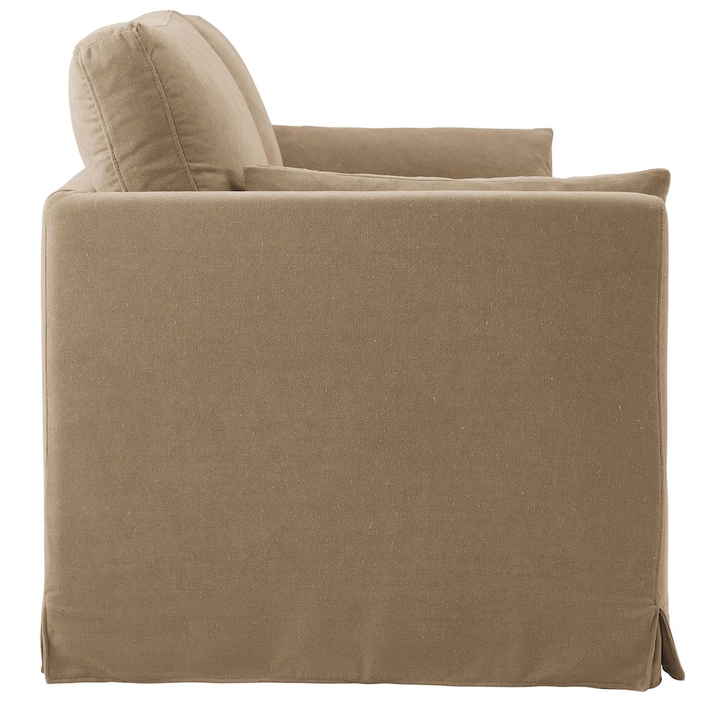 Wellfleet 85" Slipcovered Fabric Sofa. Picture 4