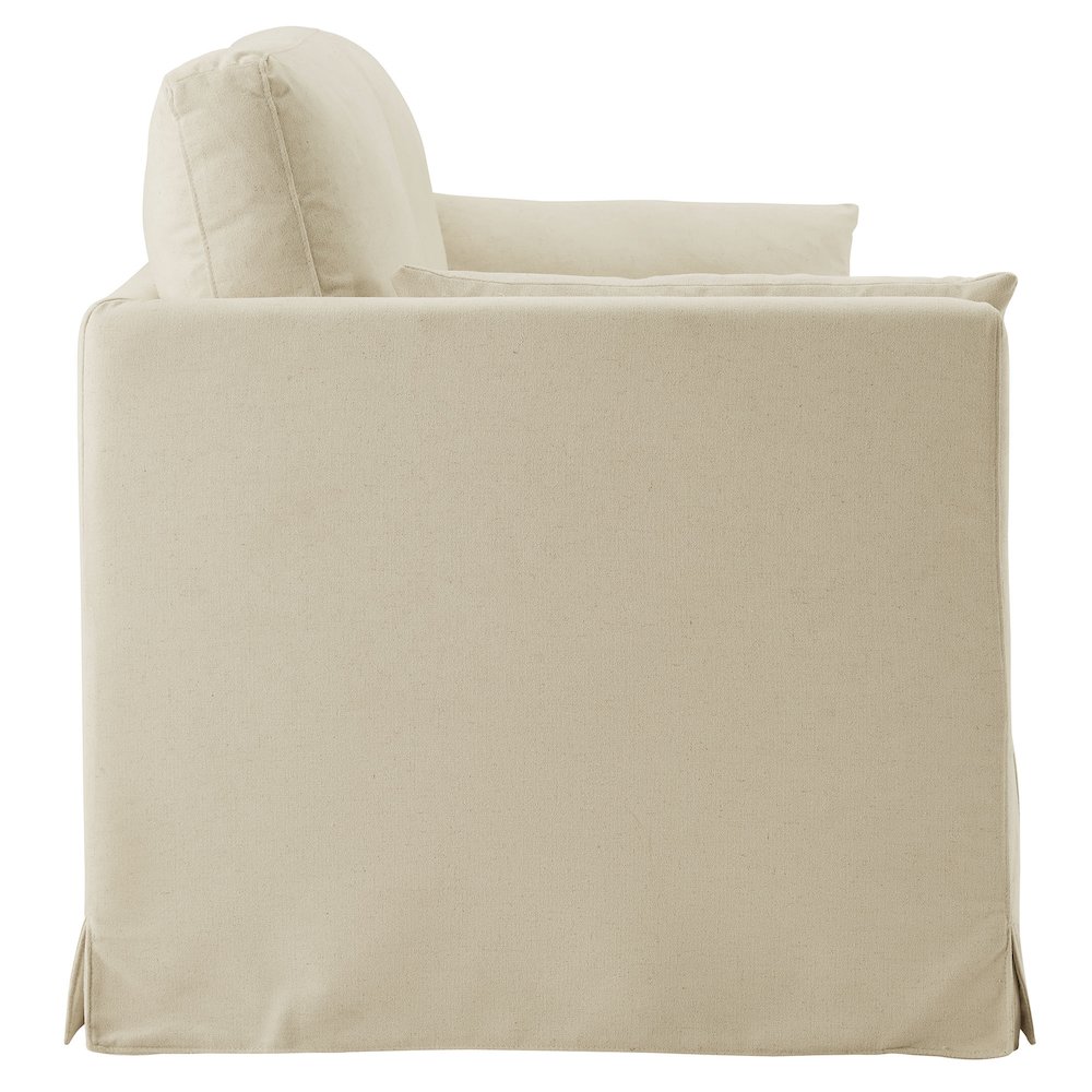 Wellfleet 85" Slipcovered Fabric Sofa. Picture 4