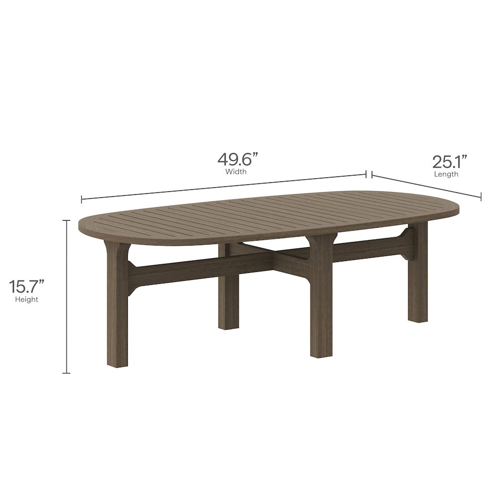 Saratoga 5-Piece Outdoor Patio Teak Wood Furniture Set. Picture 4