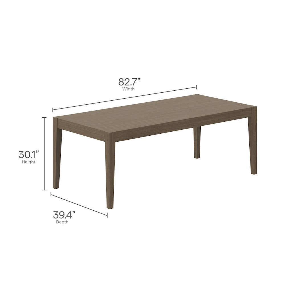 Northlake 9-Piece Outdoor Patio Teak Wood Dining Set. Picture 2