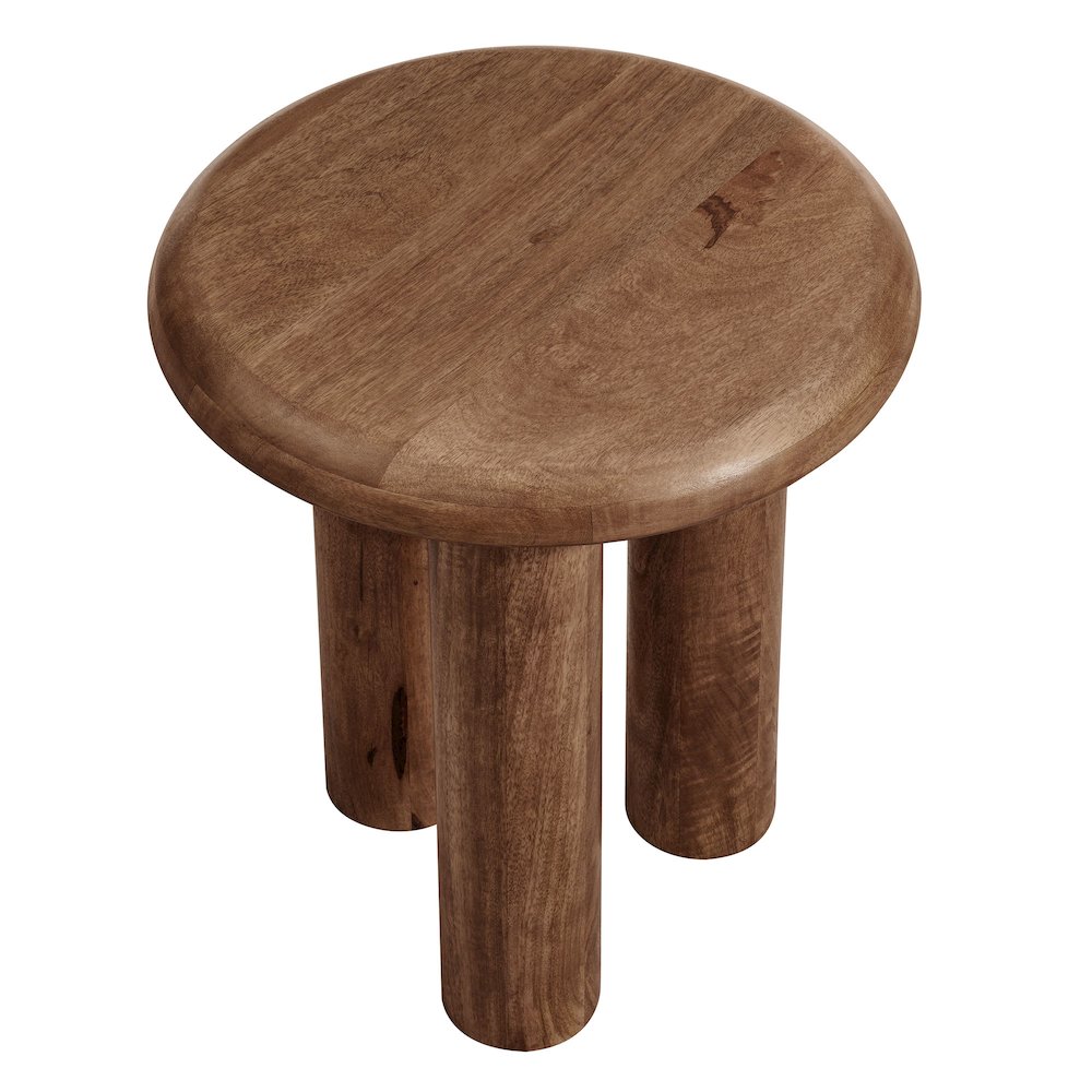 Mavina Mango Wood Side Table. Picture 4