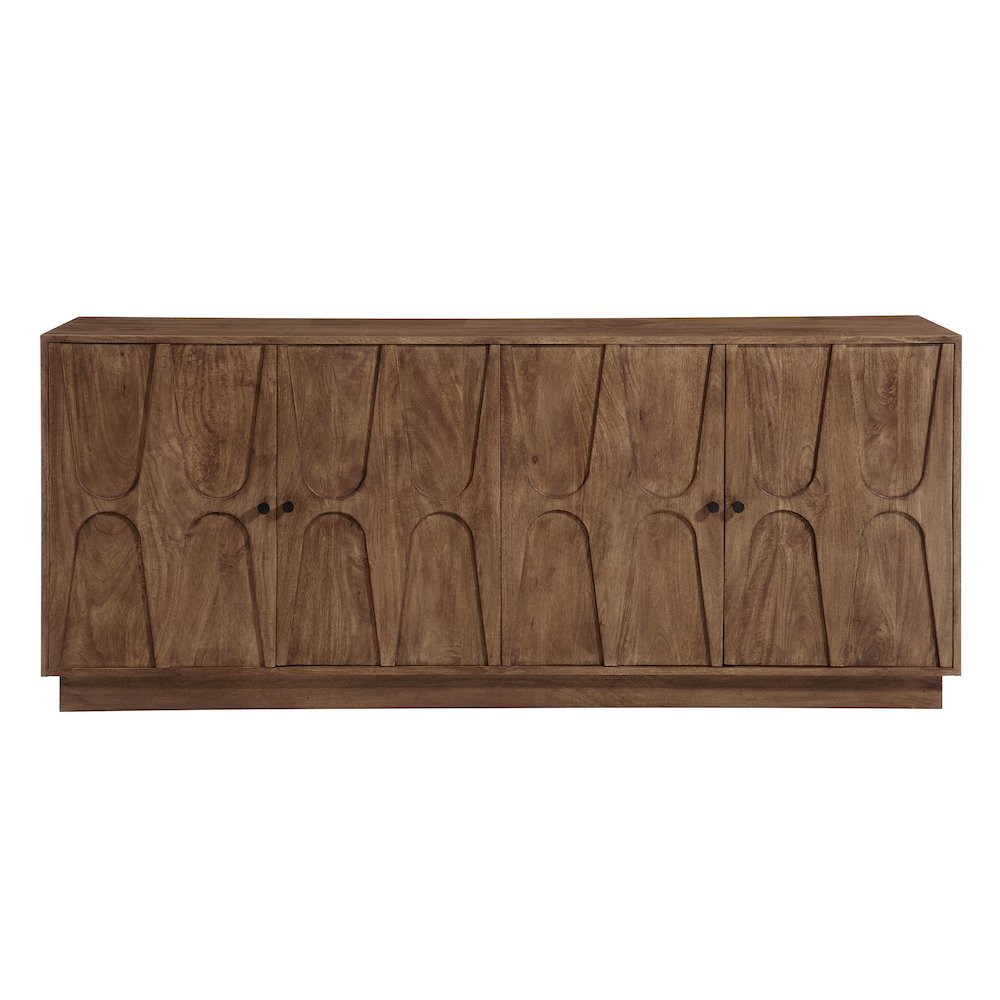 Veda 72" Mango Wood Sideboard Cabinet. Picture 5