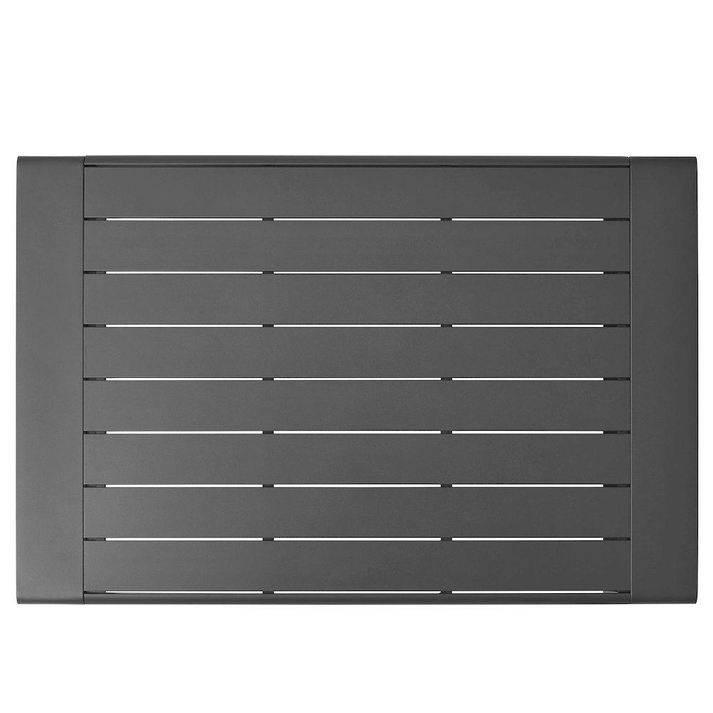 Lirienne Outdoor Patio Aluminum Coffee Table. Picture 6
