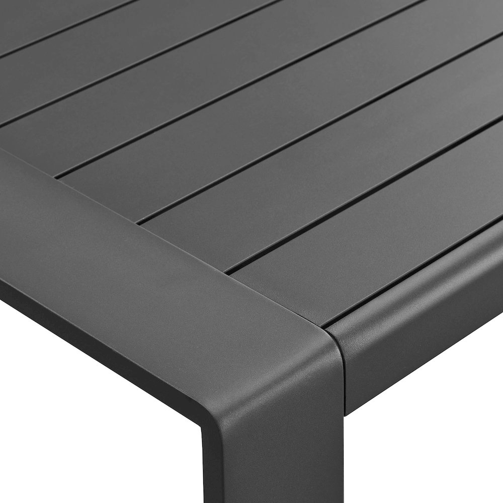 Lirienne Outdoor Patio Aluminum Coffee Table. Picture 7