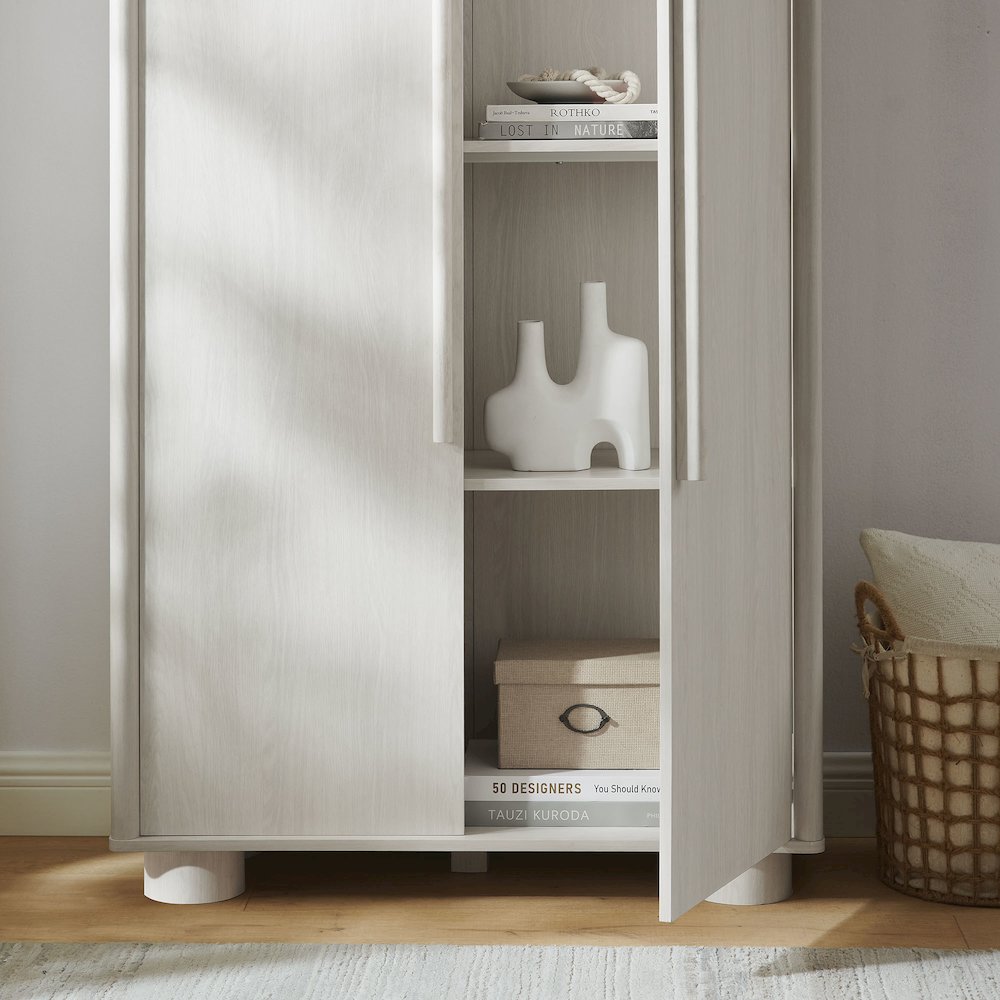 Bellamy Tall Arched Storage Cabinet. Picture 9
