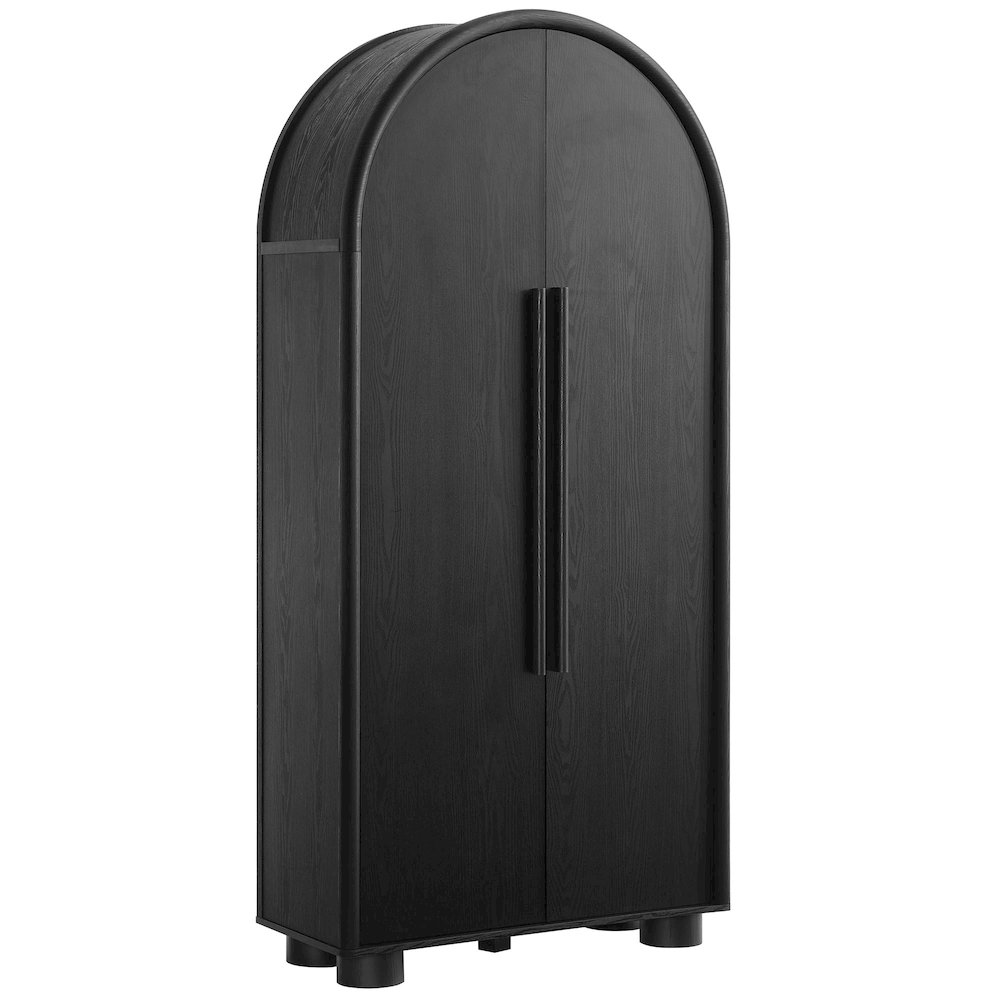 Bellamy Tall Arched Storage Cabinet. Picture 1