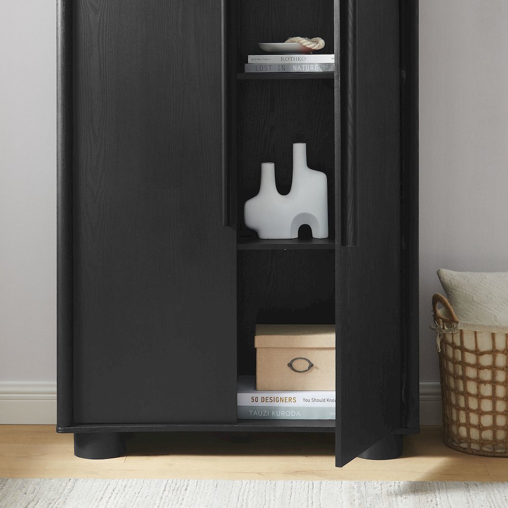 Bellamy Tall Arched Storage Cabinet. Picture 9