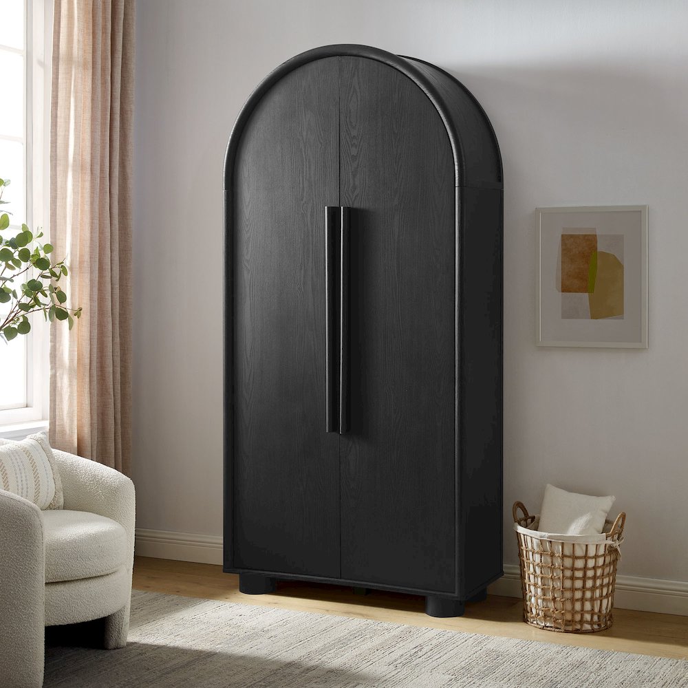 Bellamy Tall Arched Storage Cabinet. Picture 8