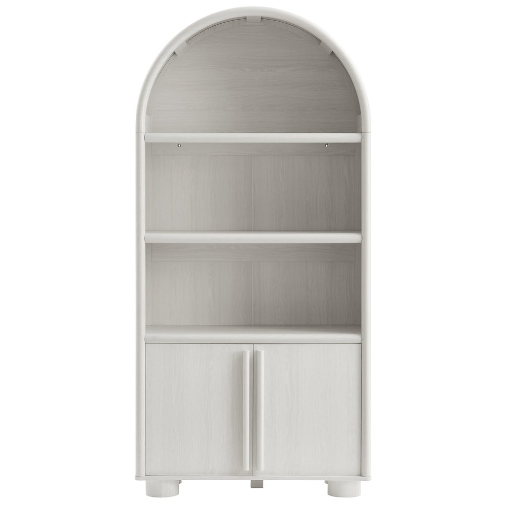 Bellamy Tall Arched Display Cabinet Bookcase. Picture 5
