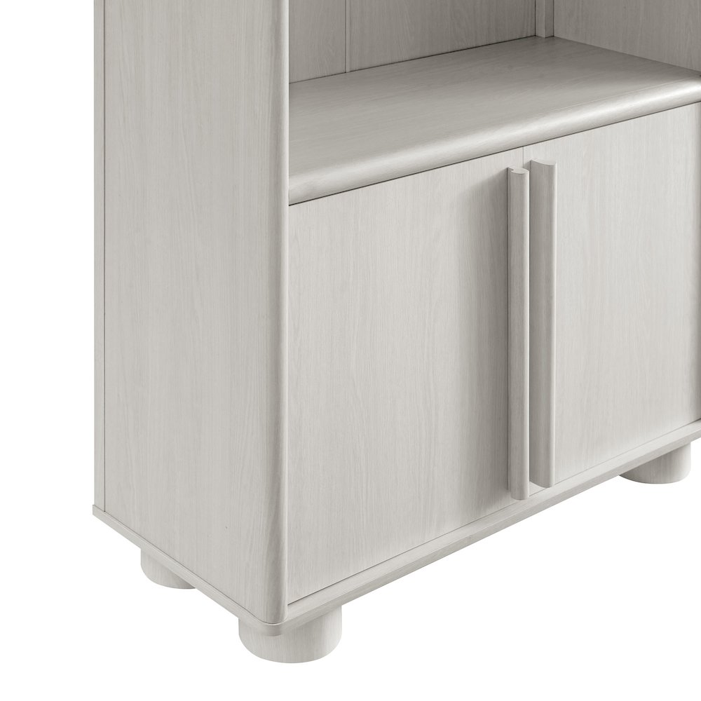 Bellamy Tall Arched Display Cabinet Bookcase. Picture 7