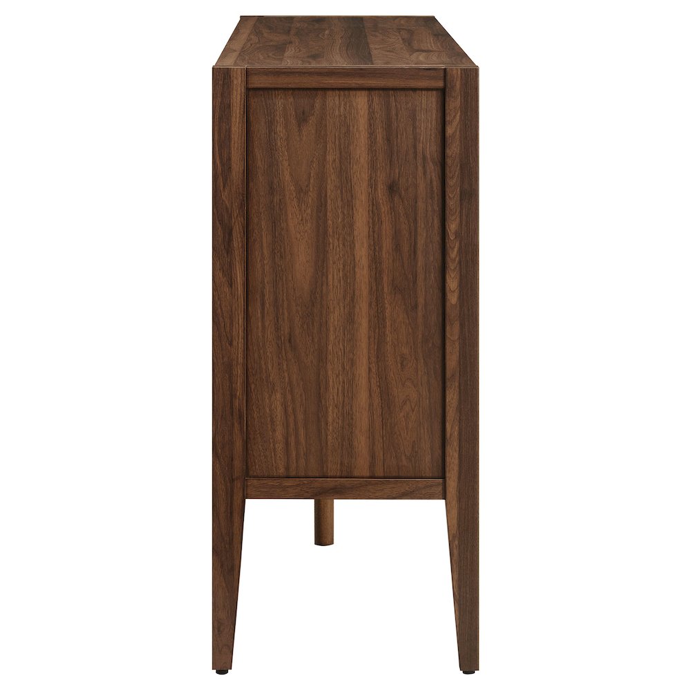 Nell 72" Glass Door Sideboard Storage Display Cabinet. Picture 4