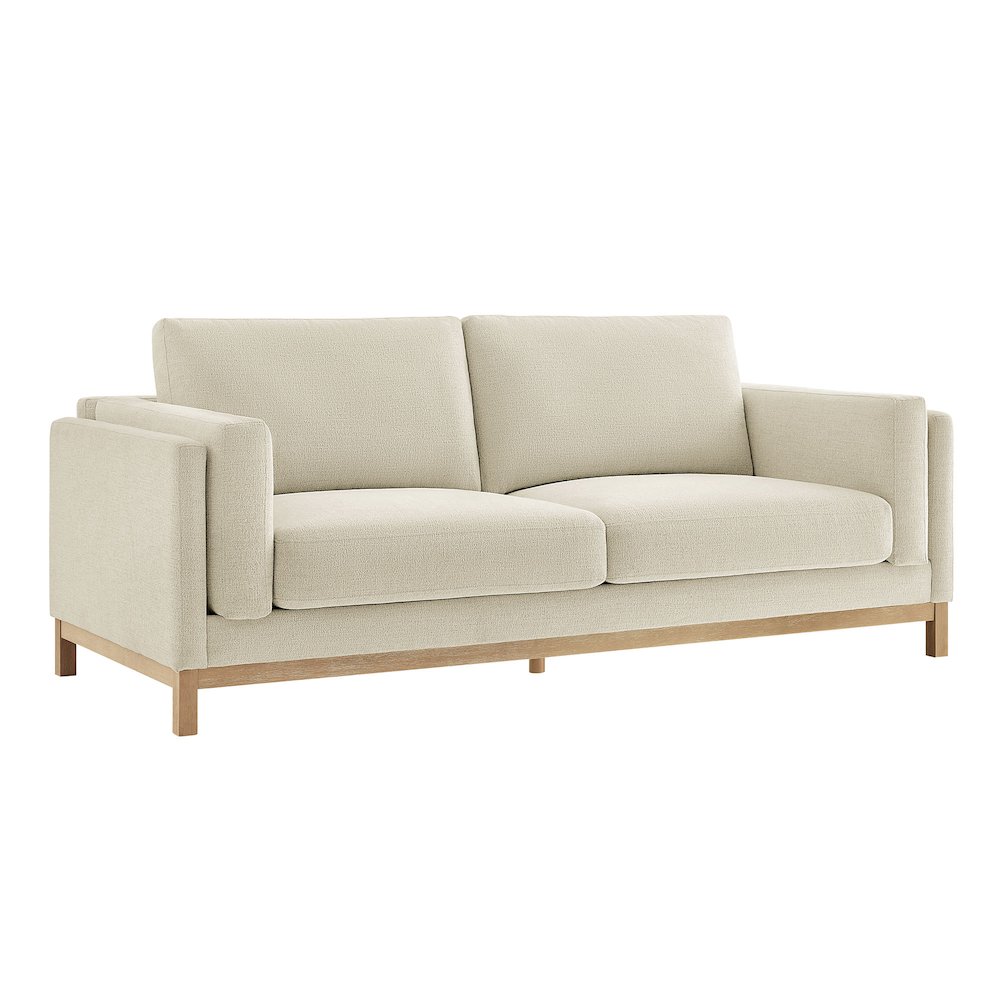 Roscoe 81 inch Fabric Sofa. Picture 1