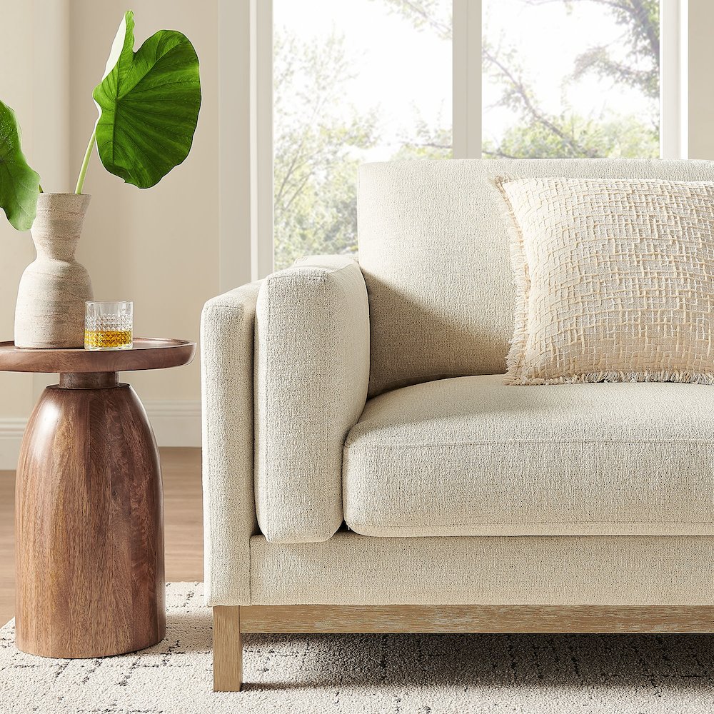 Roscoe 81 inch Fabric Sofa. Picture 10