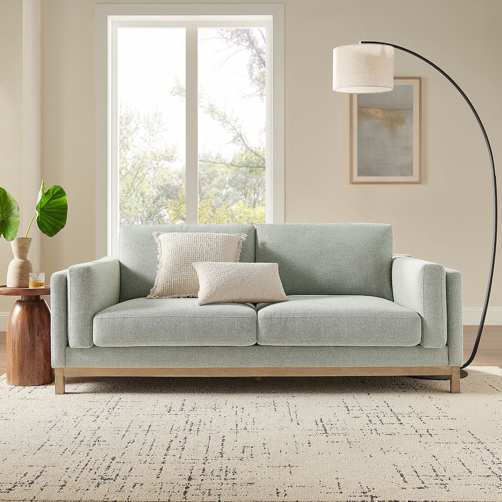 Roscoe 81 inch Fabric Sofa. Picture 8