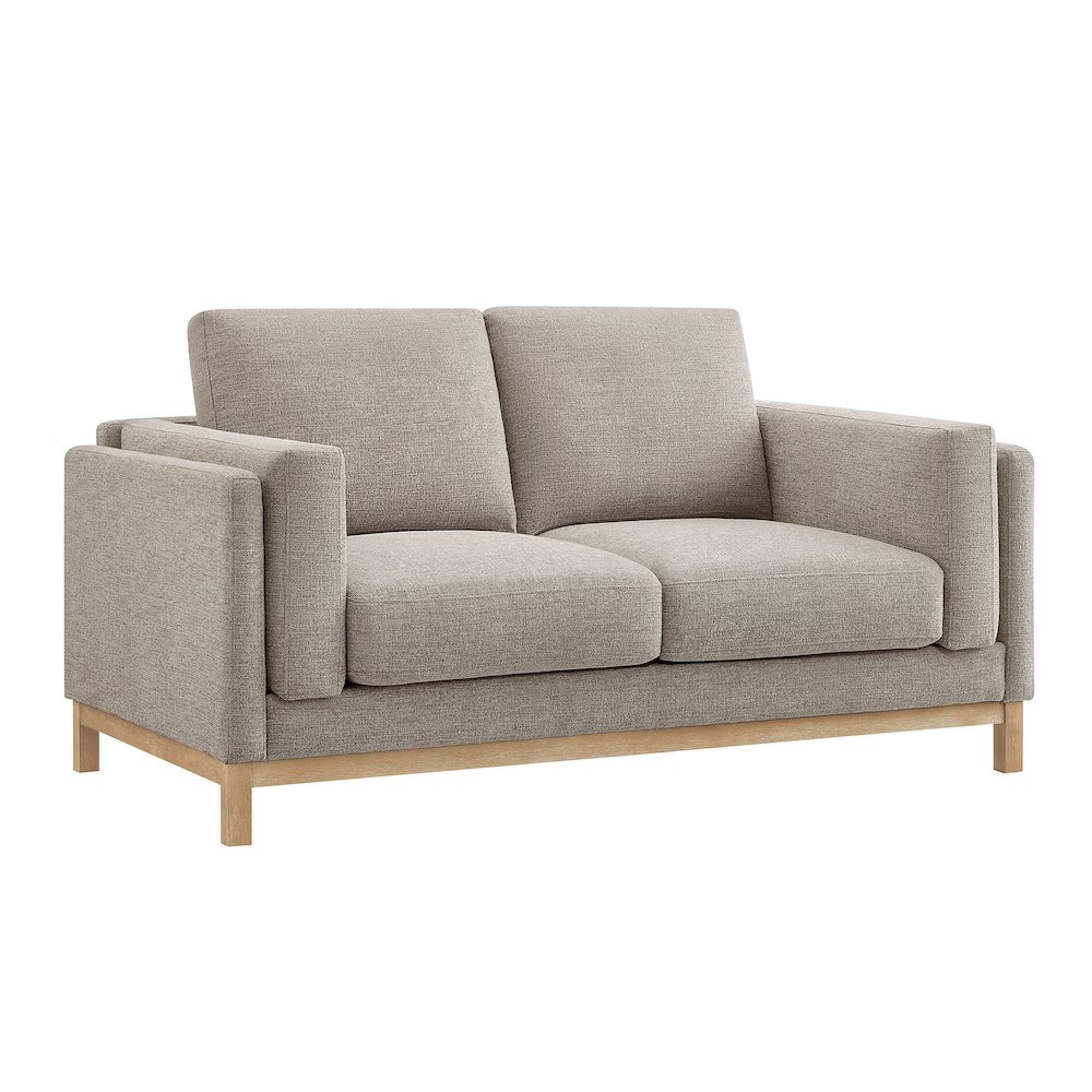 Roscoe 63 inch Fabric Loveseat. Picture 1