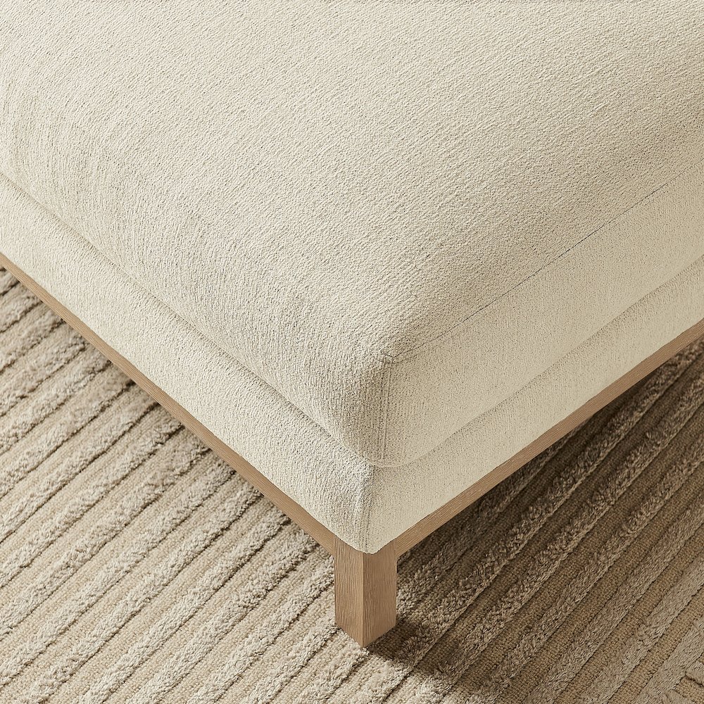 Roscoe Fabric Ottoman. Picture 10