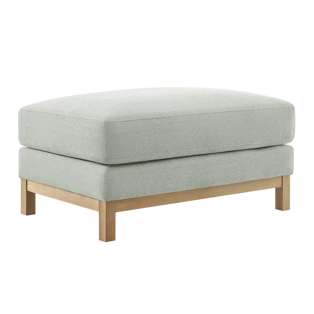 Roscoe Fabric Ottoman. Picture 1