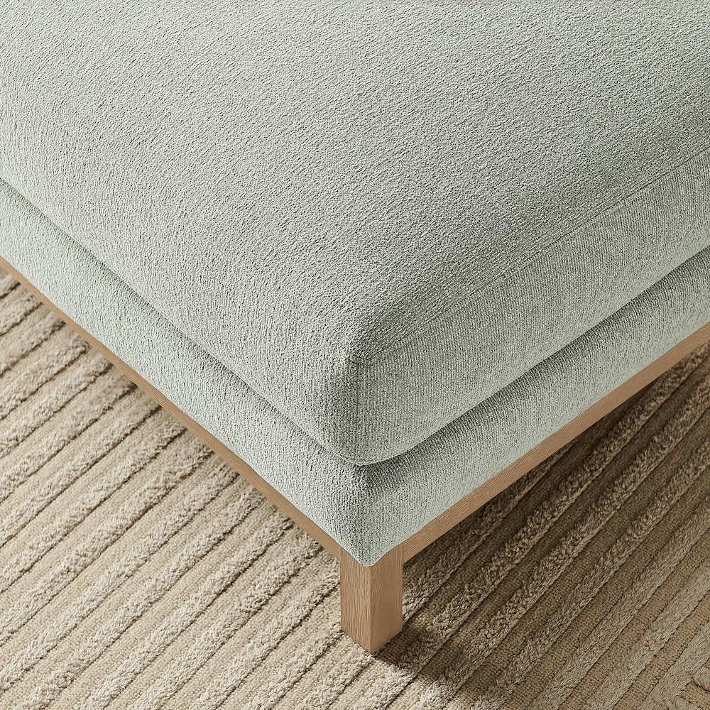Roscoe Fabric Ottoman. Picture 10