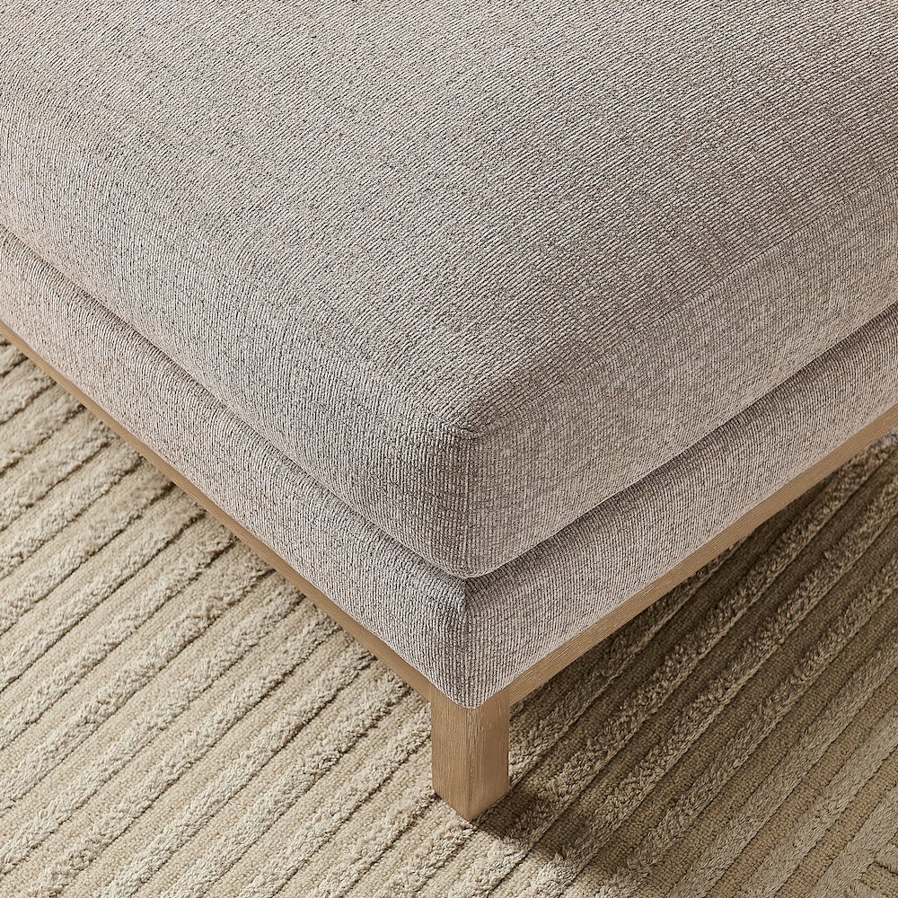 Roscoe Fabric Ottoman. Picture 10
