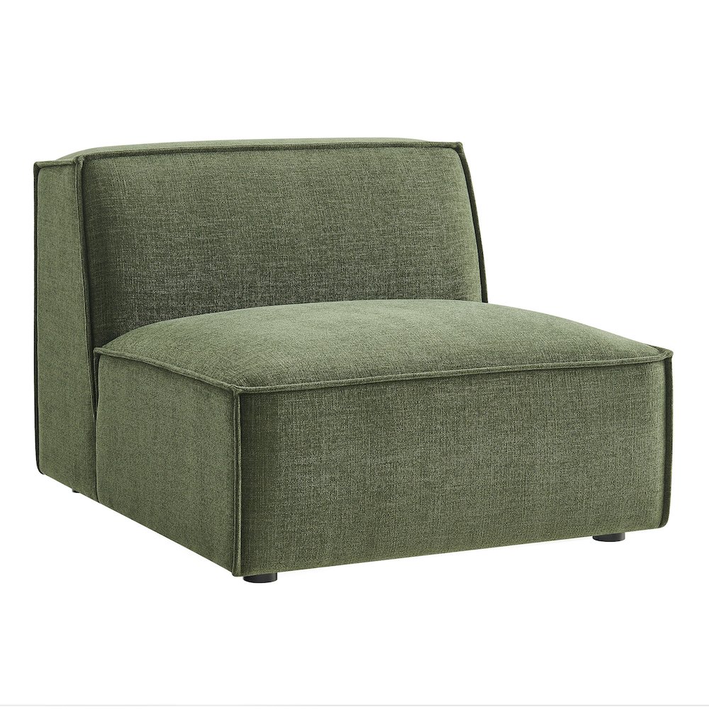 Restore Performance Fabric Upholstered Armless Modular Chair. Picture 1