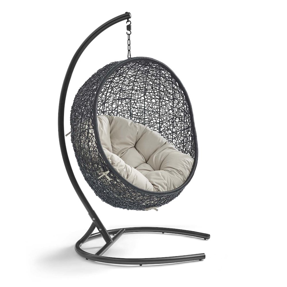 Encase Swing Outdoor Patio Lounge Chair. Picture 1
