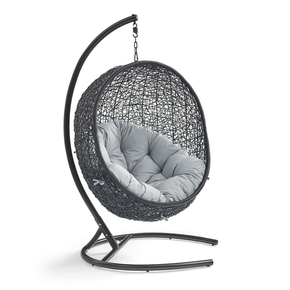 Encase Swing Outdoor Patio Lounge Chair. Picture 1