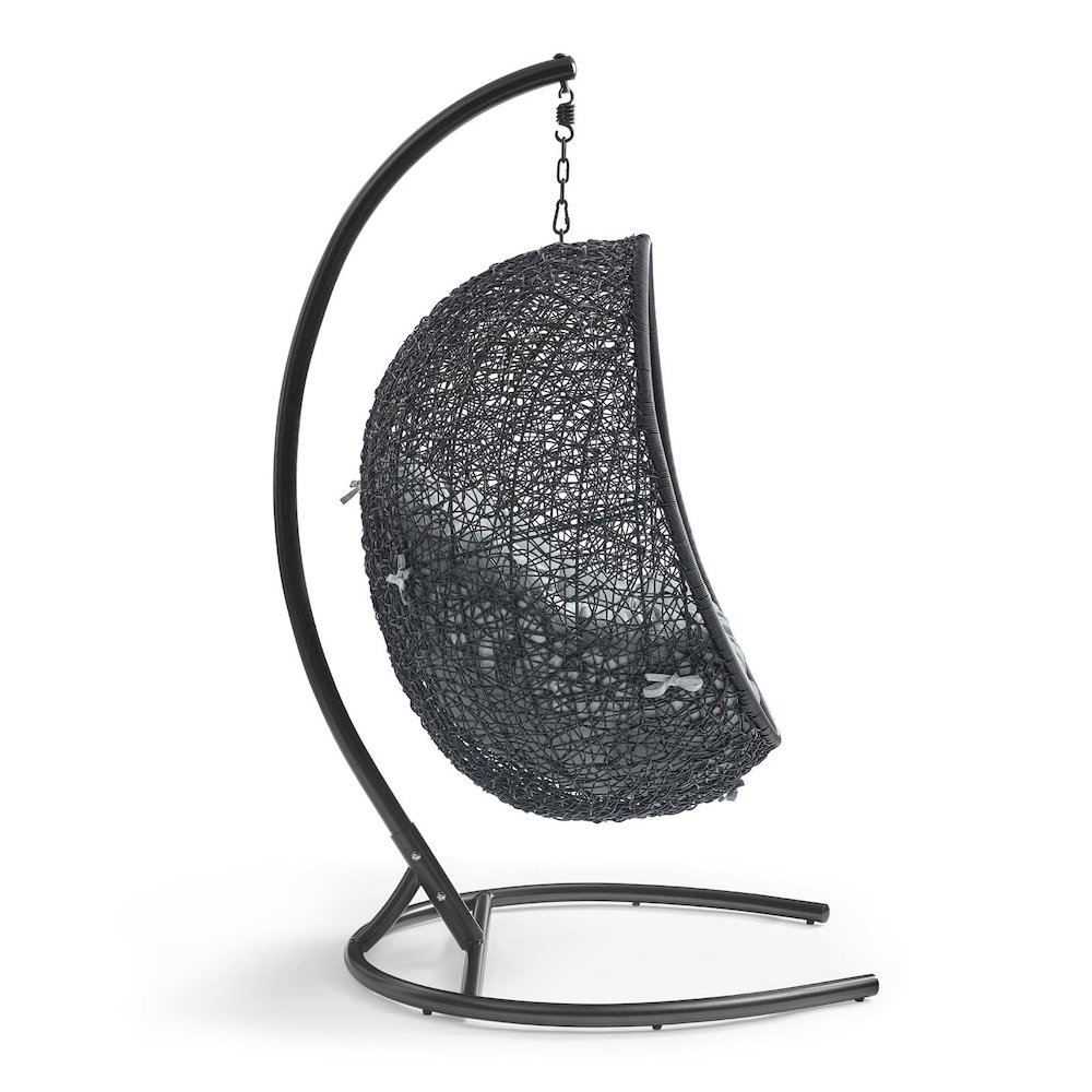 Encase Swing Outdoor Patio Lounge Chair. Picture 2