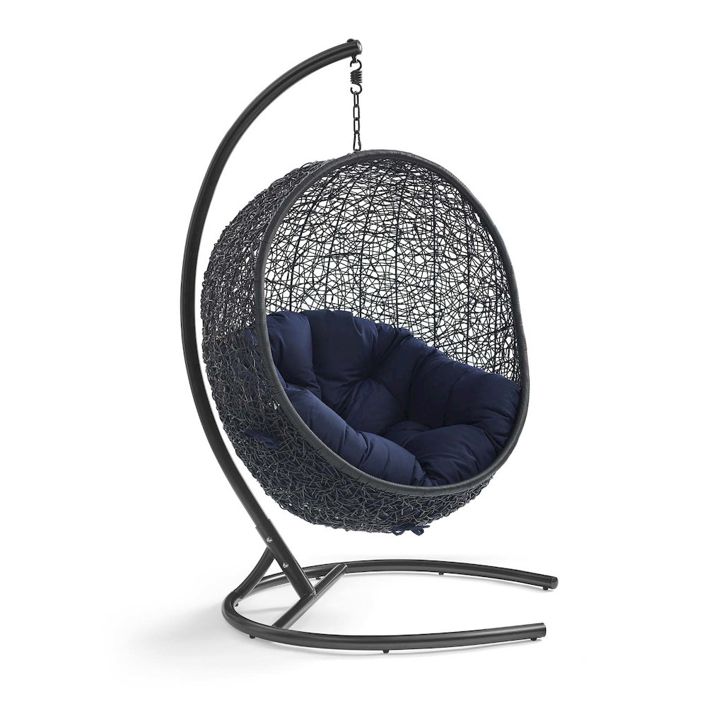 Encase Swing Outdoor Patio Lounge Chair. Picture 1