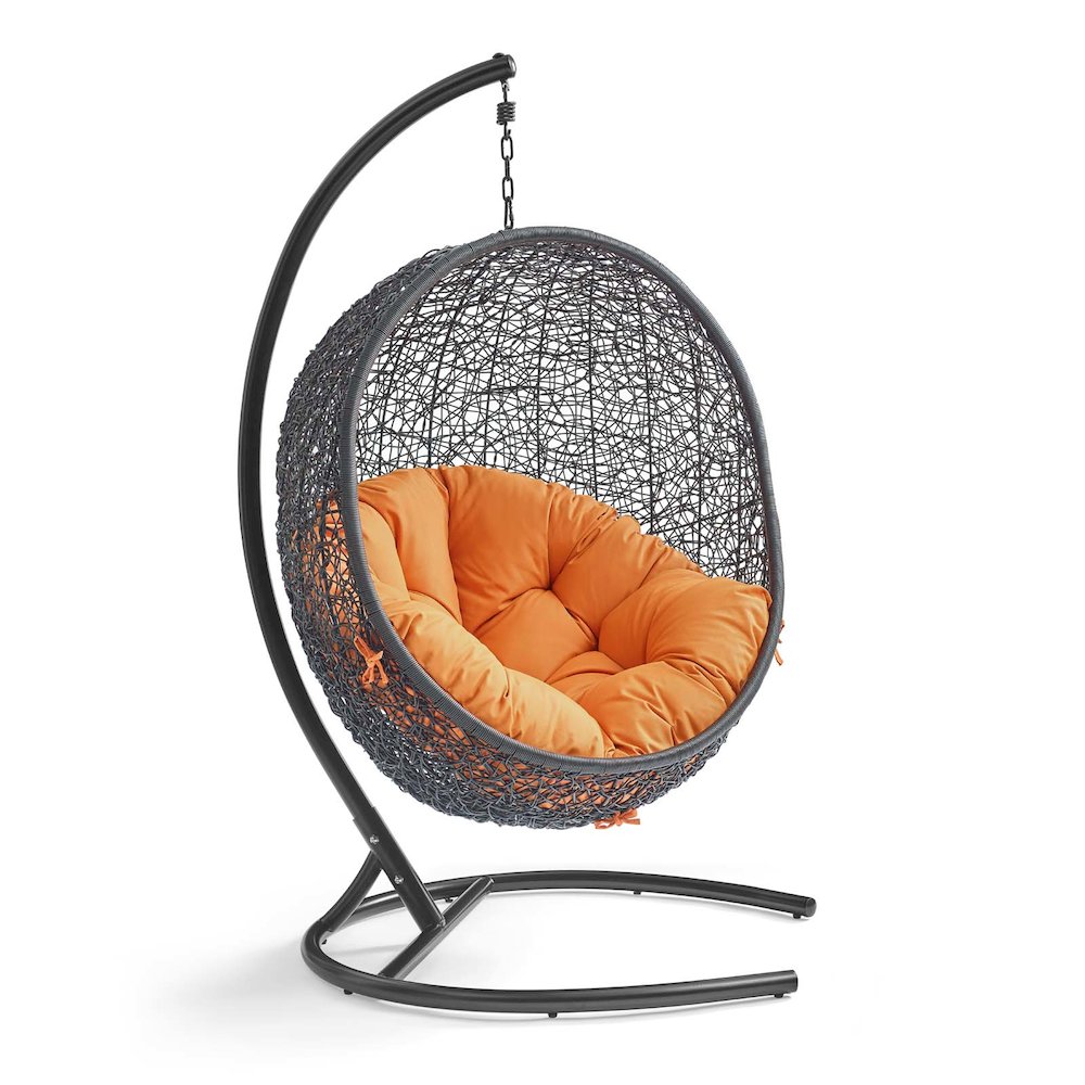 Encase Swing Outdoor Patio Lounge Chair. Picture 1