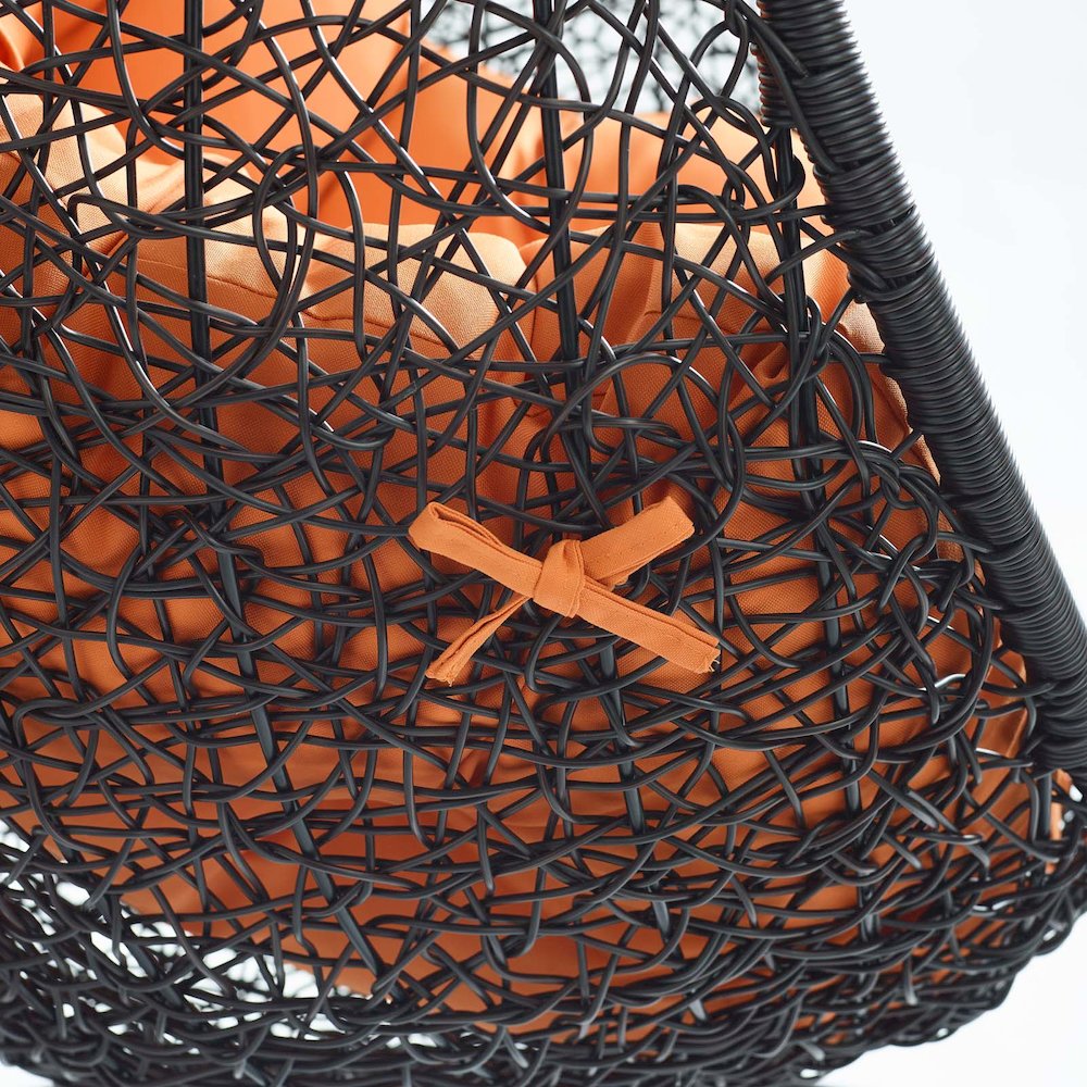 Encase Swing Outdoor Patio Lounge Chair. Picture 5