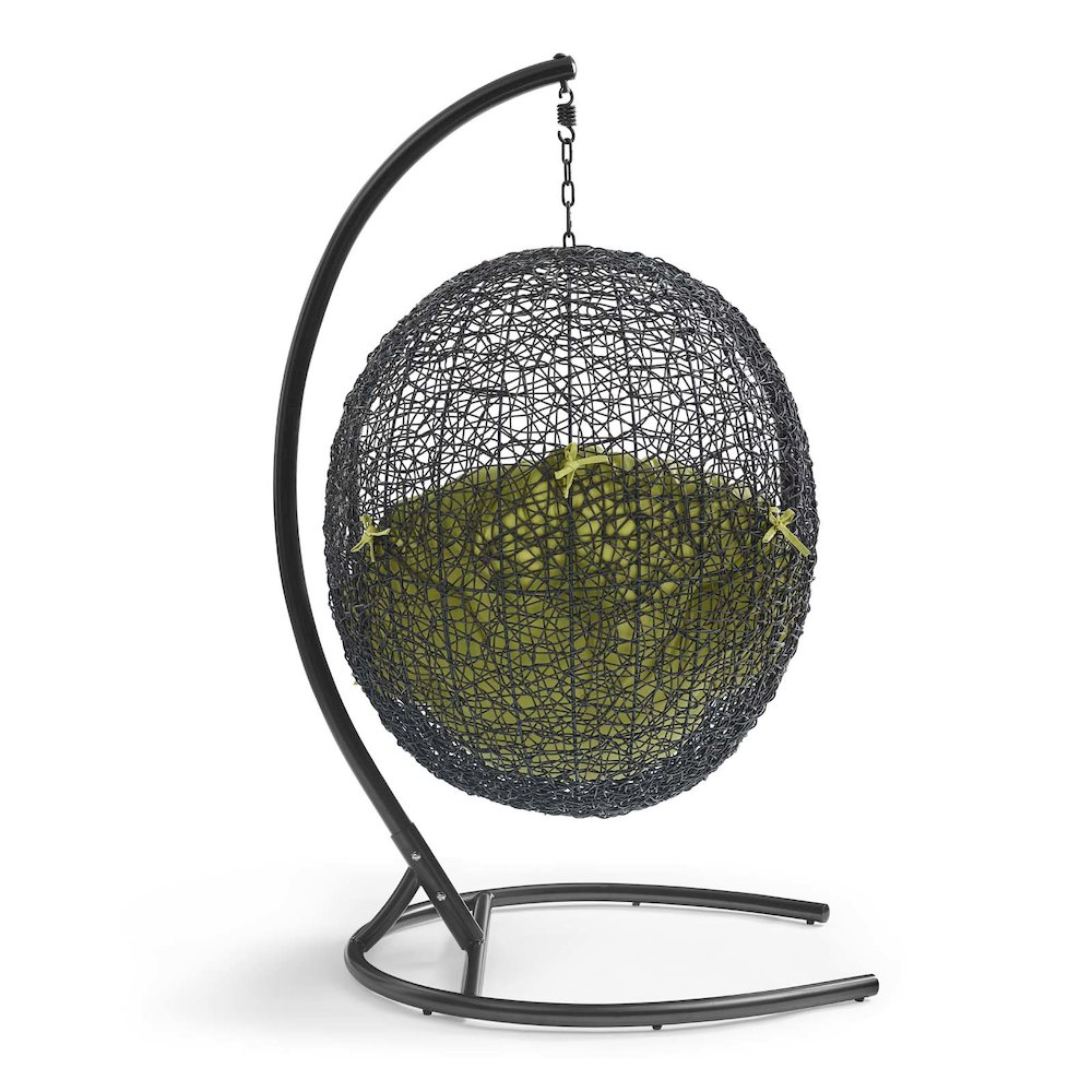 Encase Swing Outdoor Patio Lounge Chair. Picture 3