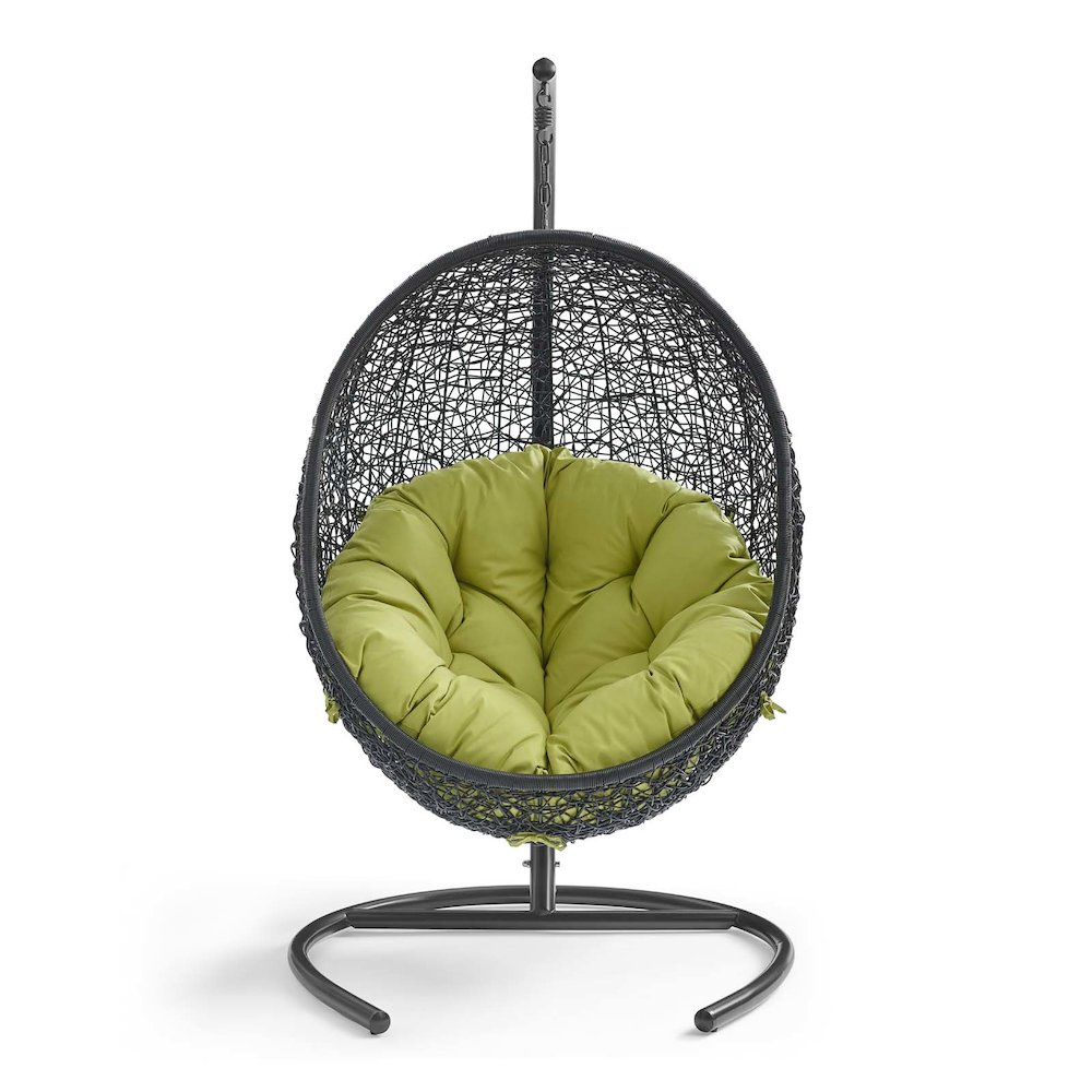 Encase Swing Outdoor Patio Lounge Chair. Picture 4