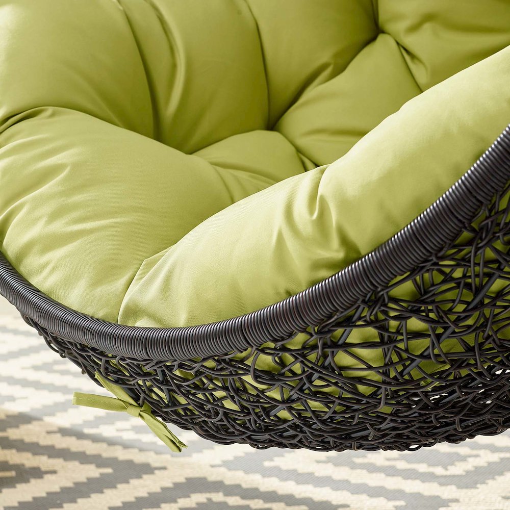 Encase Swing Outdoor Patio Lounge Chair. Picture 8