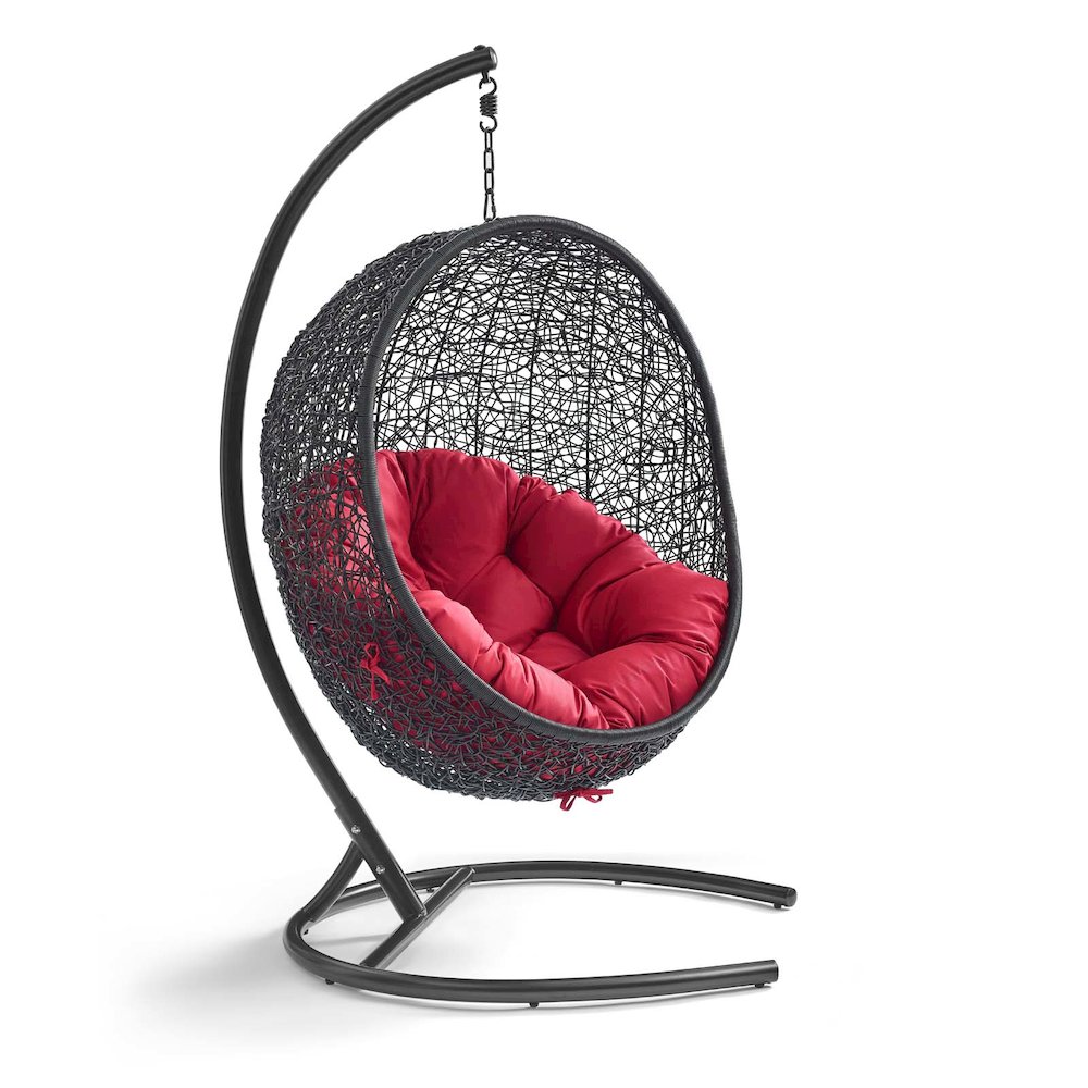 Encase Swing Outdoor Patio Lounge Chair. Picture 1