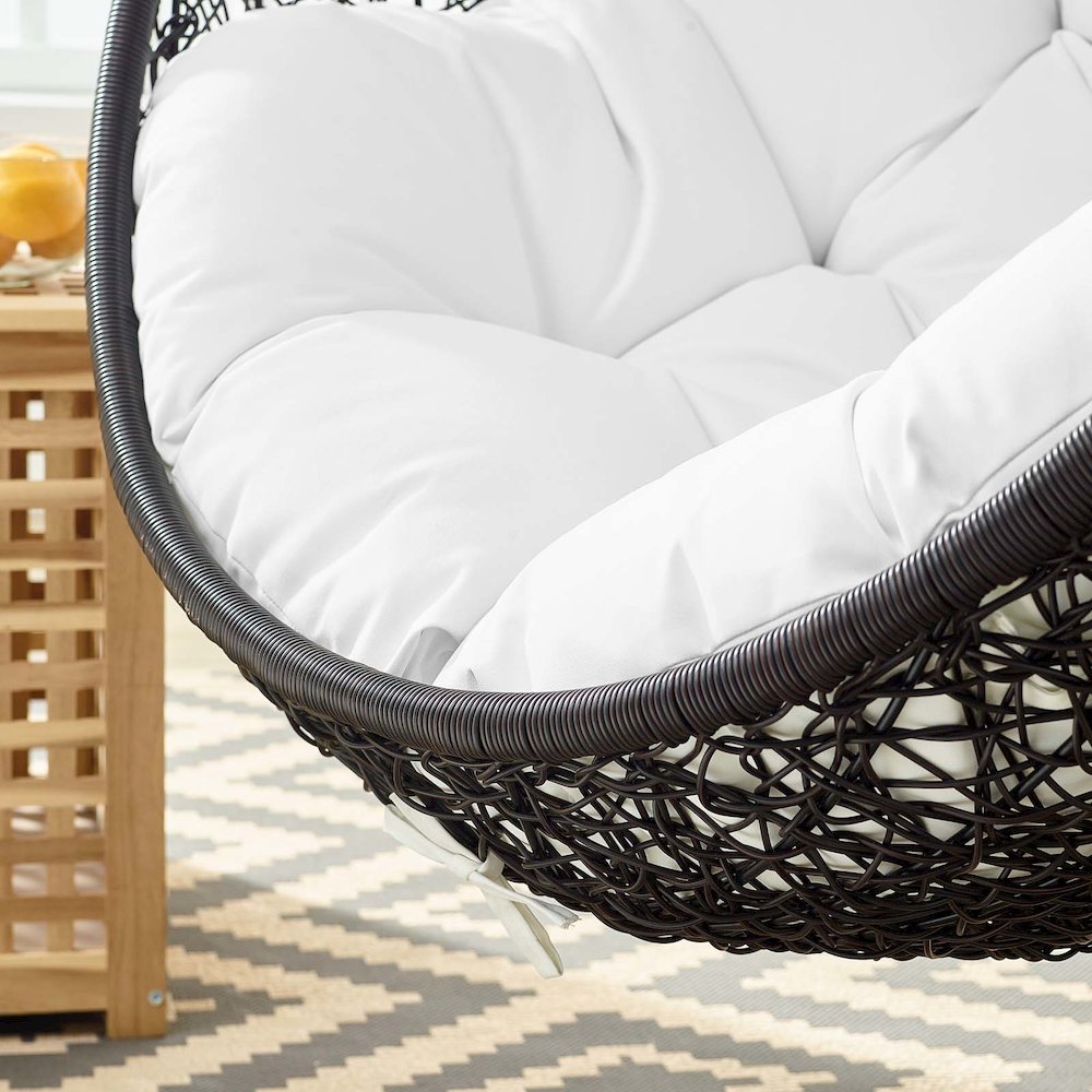 Encase Swing Outdoor Patio Lounge Chair. Picture 8